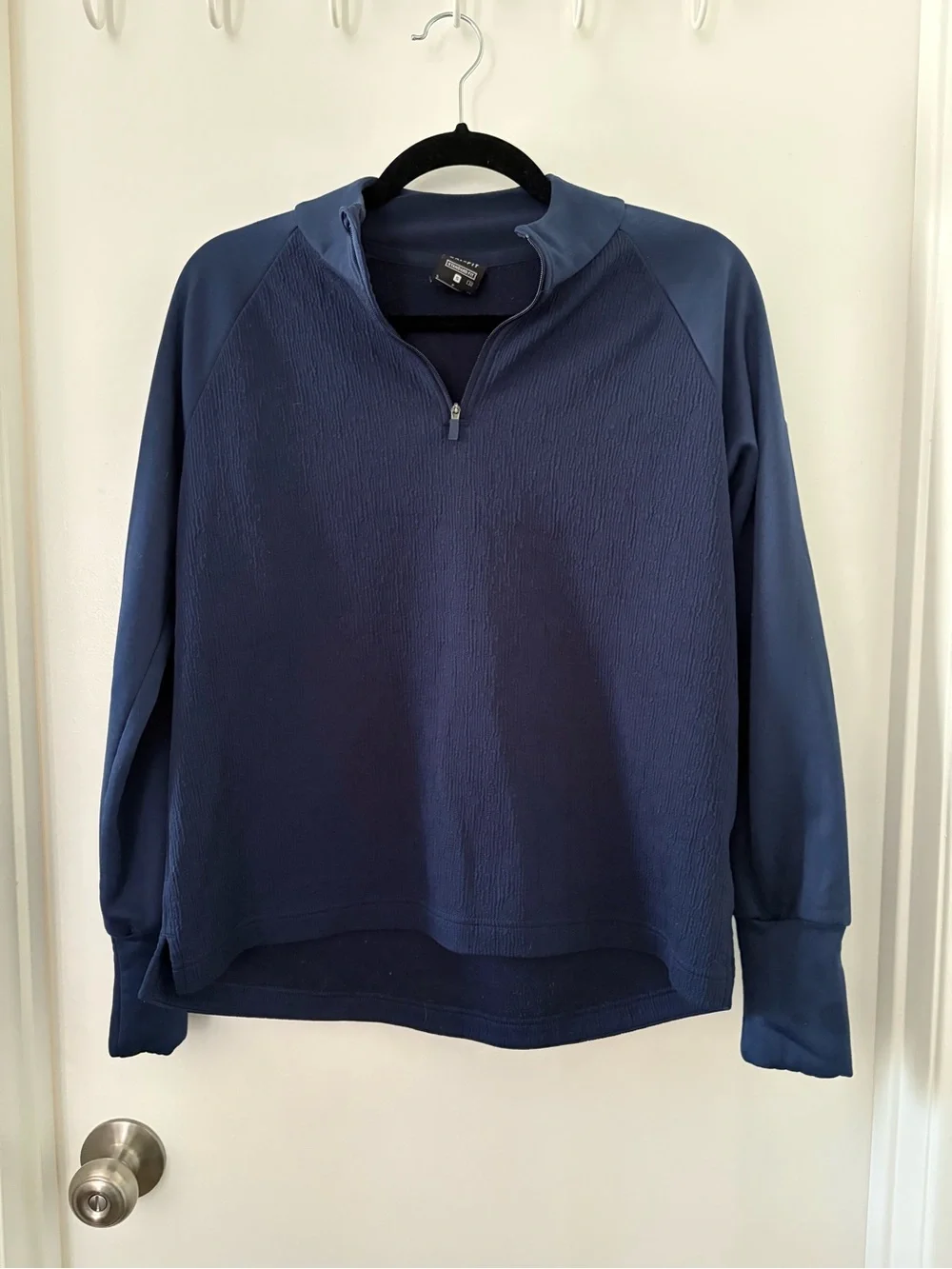 Nike Half-Zip Pullover Sweater in Navy